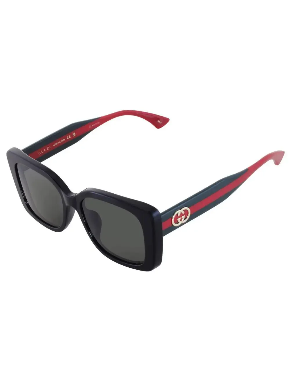 Gucci Grey Square Ladies Sunglasses 55 #265191G20B